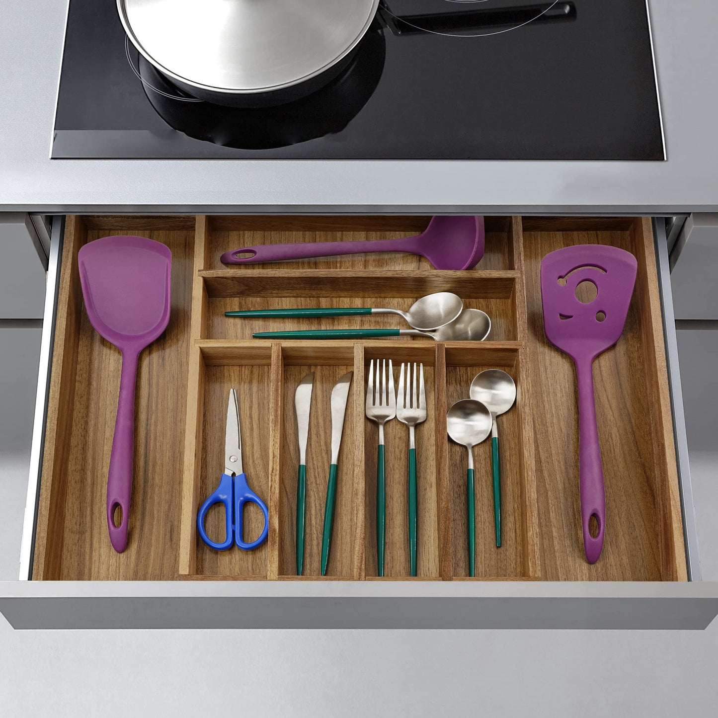 Utoplike Acacia Cutlery Tray New